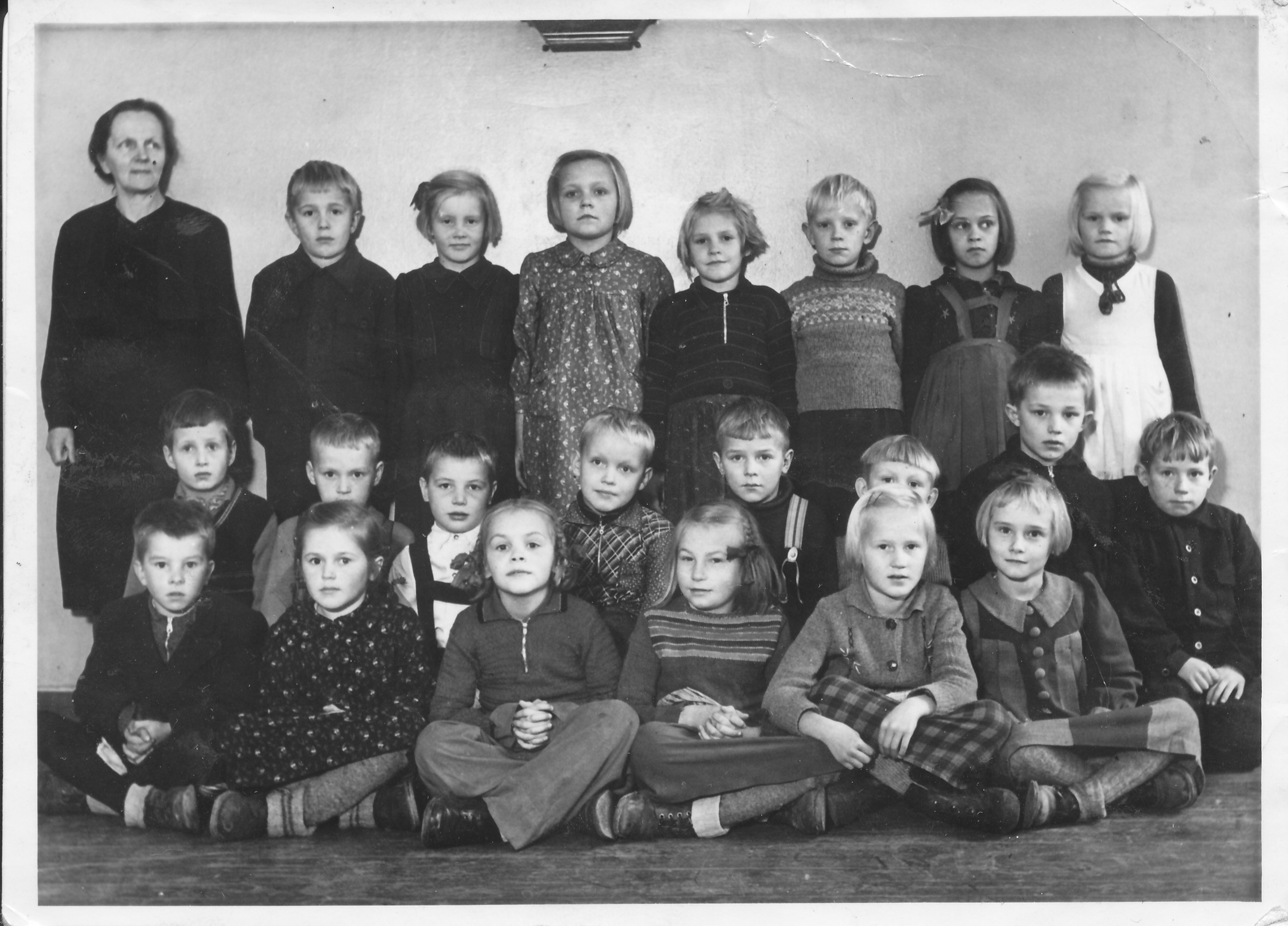 Aku Kuulan koulukuva 1944-1945
